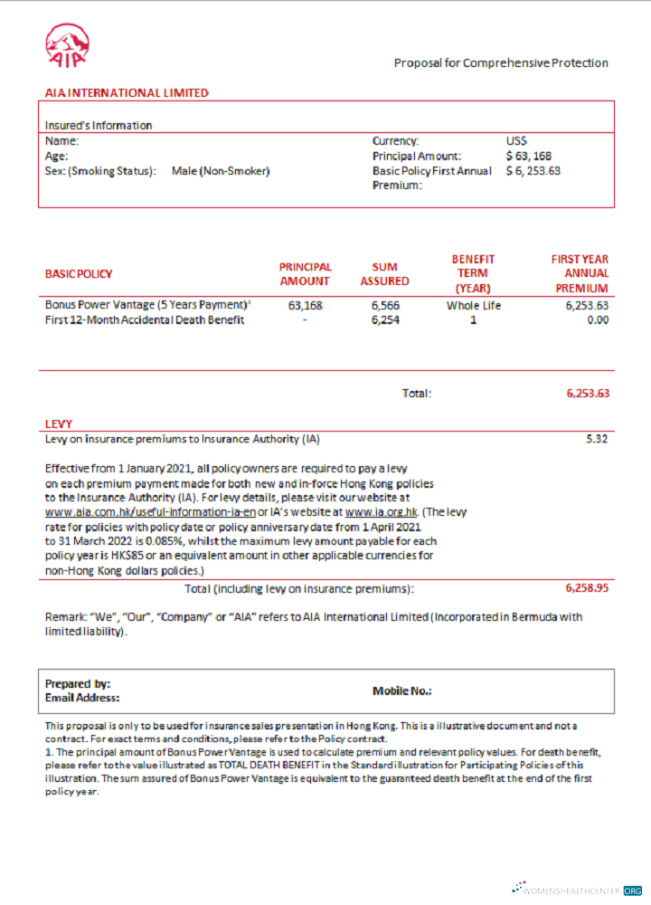 Download USA AIA invoice Photoshop template